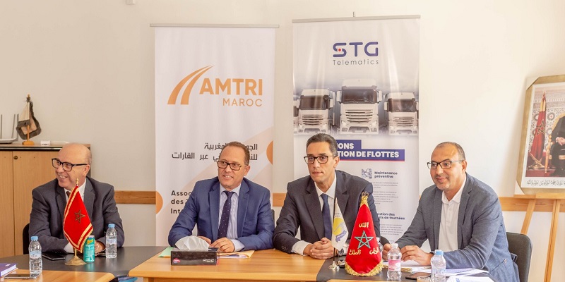 Transport routier: Partenariat entre l’AMTRI et STG Telematics
