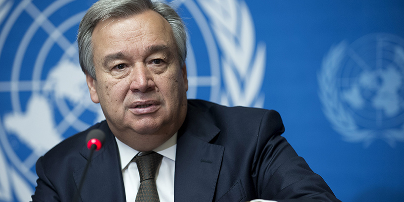 Antonio Guterres nommé pour un second mandat à la tête de l'ONU