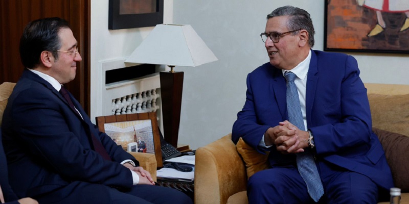 Akhannouch s'entretient avec Albarès