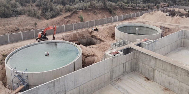 Azemmour : Avancement des travaux de réalisation de la station d’épuration des eaux usées