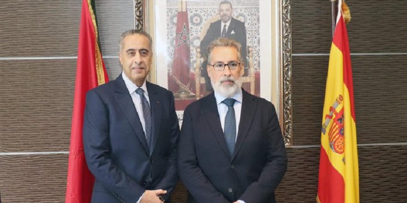 Hammouchi s'entretient avec le Commissaire général d'information espagnol 