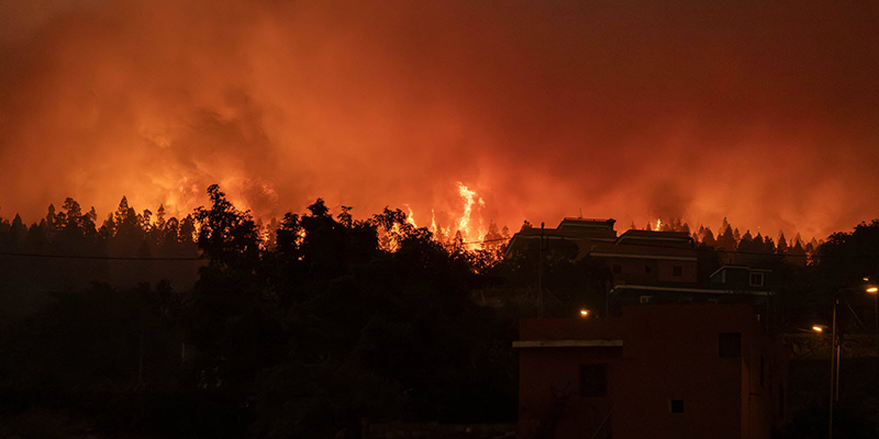 Incendie à Tenerife : Evacuation de 3.000 personnes