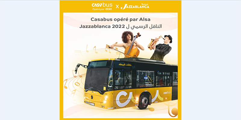 Jazzablanca 2022 : Alsa, transporteur officiel