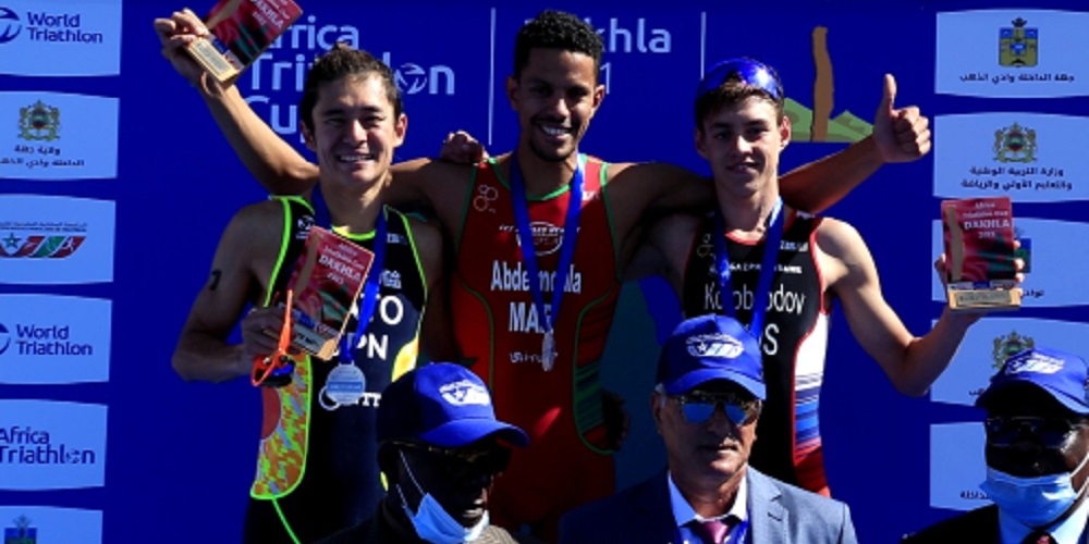 Triathlon: Le Marocain Jawad Abdelmoula champion d'Afrique
