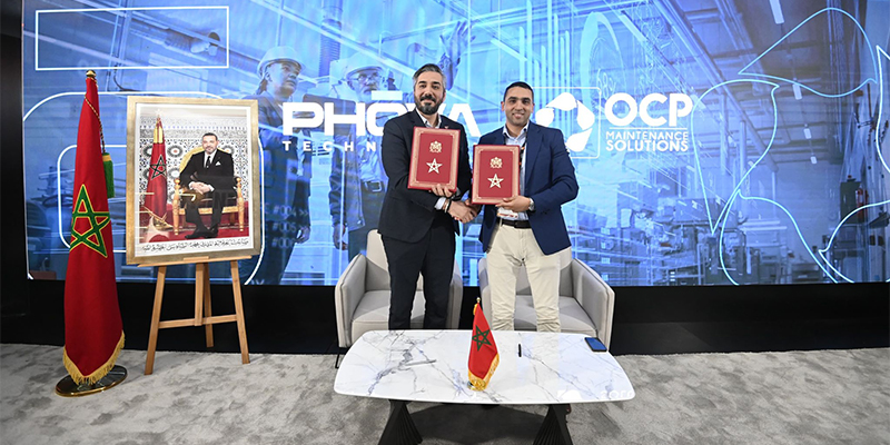 Innovation industrielle : OCP Maintenance Solutions et Phosphate Valley Technology s