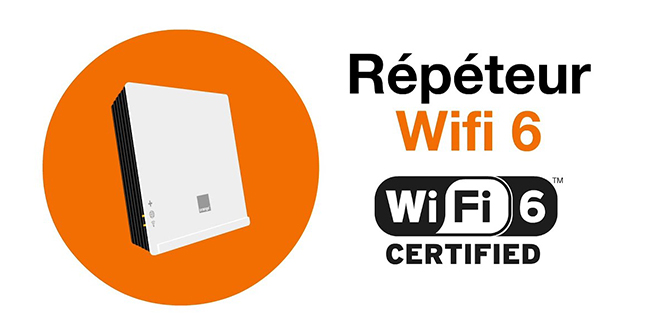 Orange lance un répéteur Wi-Fi 6