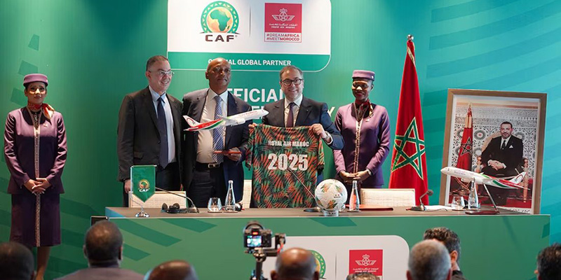 CAN 2025: la RAM partenaire global officiel de la CAF