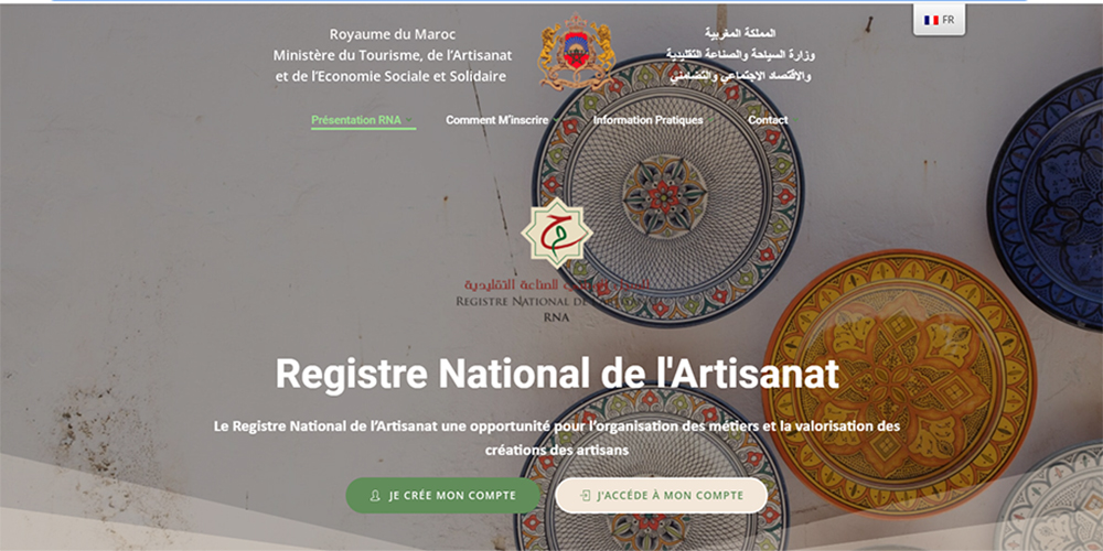 Artisanat: le registre national lancé