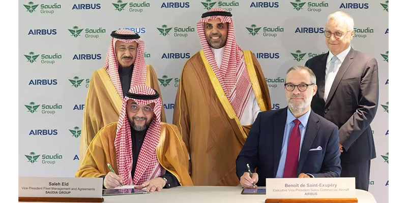 Saudia : Accord avec Airbus pour acquérir 20 A330neo
