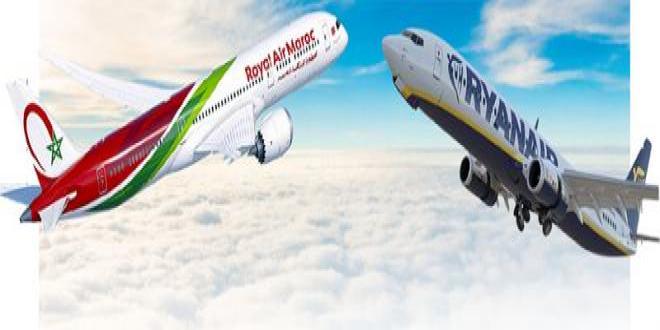Transport aérien - Vols domestiques: Le match RAM/Ryanair