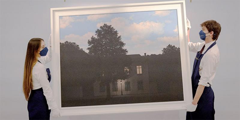 Record pour l’artiste belge Magritte