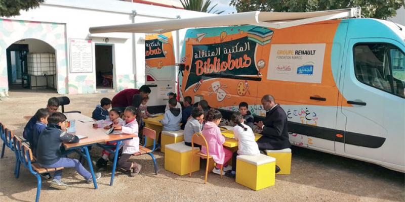 Des «Bibliobus» visitent une cinquantaine d’écoles