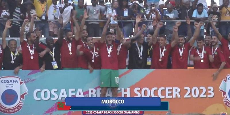 Beach soccer : Le Maroc s'offre la COSAFA Tournament