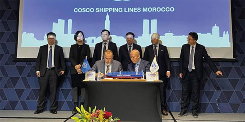Transport maritime: Joint-venture du géant chinois Cosco au Maroc