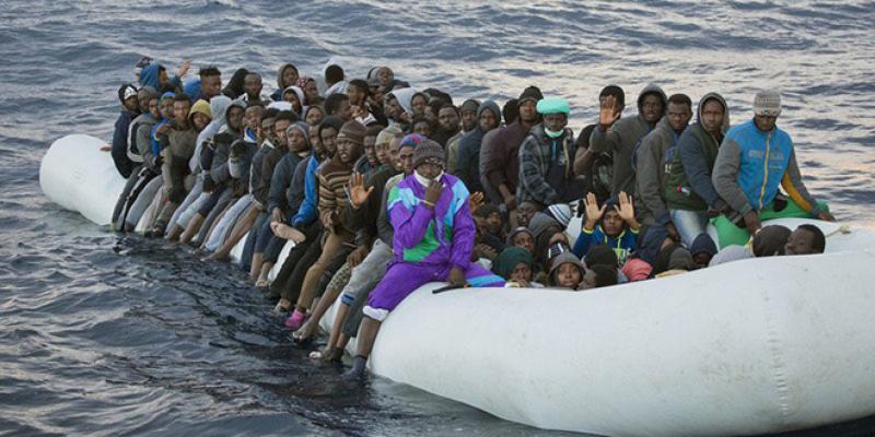 La Marine royale secourt 167 migrants