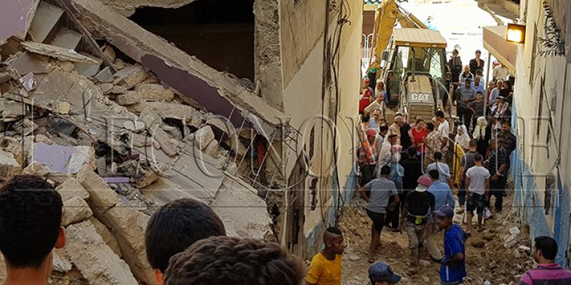 Oujda : Deux morts dans l’effondrement d’un bâtiment