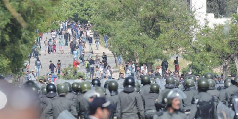 Affrontements entre étudiants à la Faculté des Lettres d&#039;Agadir	