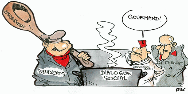 Social dialogue : Final stress before reaching an agreement