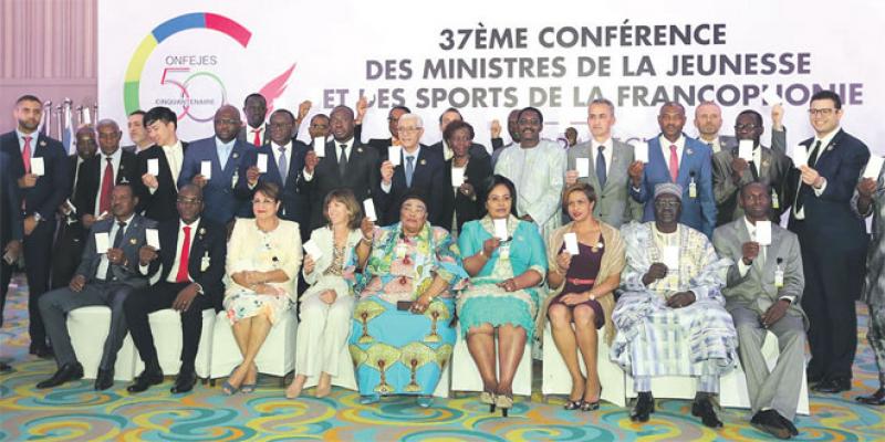 Francophonie: Les «bonnes intentions» des ministres de la Jeunesse et des Sports 