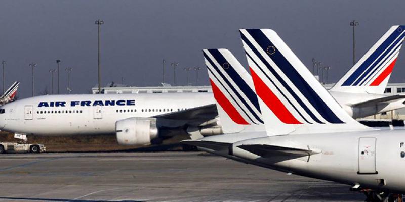Air France : 1/4 des vols annulé mardi