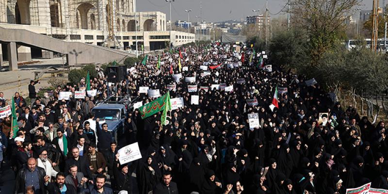 Iran : Le gouvernement à l&#039;épreuve des manifestations
