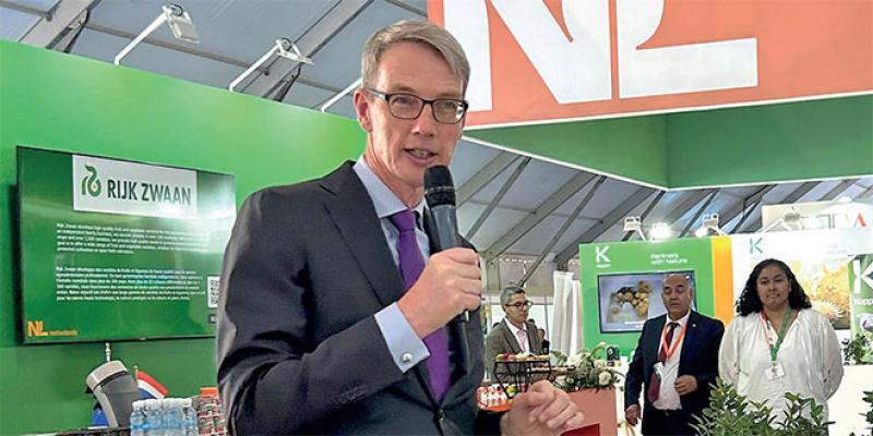Exclusif - Agriculture, hydrogène vert, entrepreneuriat… l’ambassadeur néerlandais à cœur ouvert 