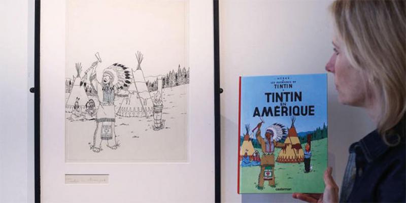 Marché de l'art: Tintin de retour avec un dessin de 1942