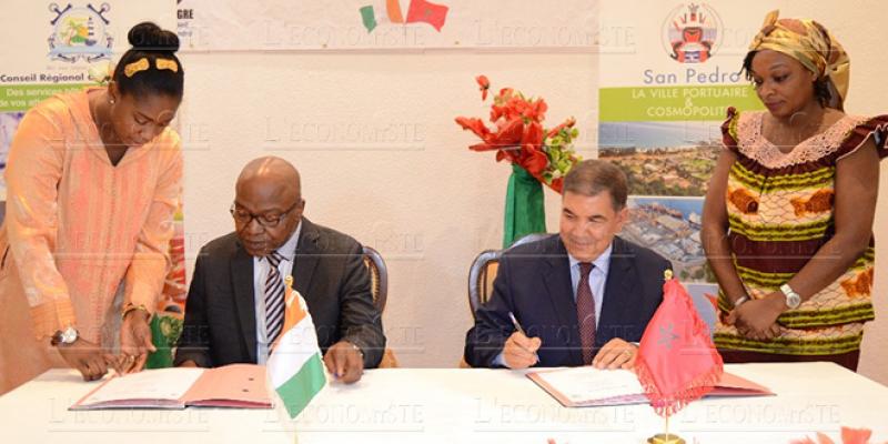 Maroc/Côte d’Ivoire: Souss Massa et San Pedro signent un mémorandum d’entente