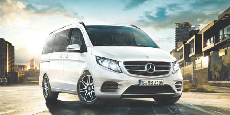 Mercedes Class V: Un van pour VIP 