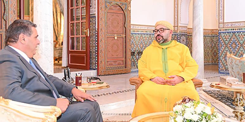 Le Roi Mohammed VI reçoit Aziz Akhannouch 