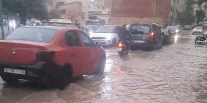 Oujda: Des pluies qui dévoilent le manque d’entretien