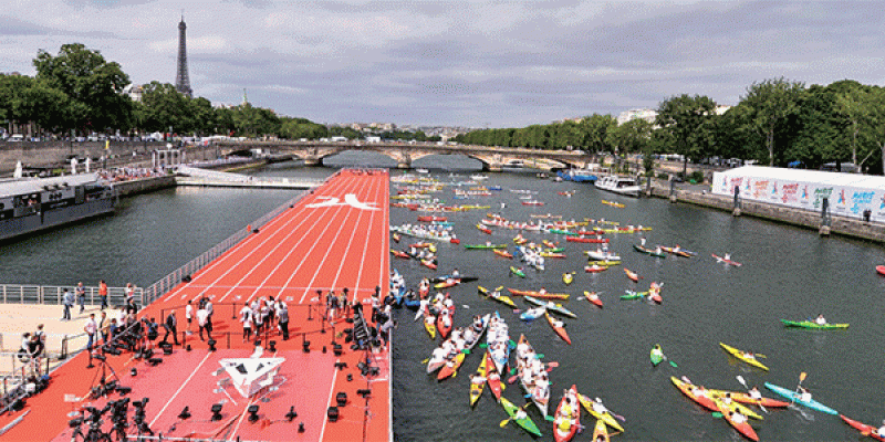 Paris: Se baigner en Seine, le fruit d'un budget de 1,4 milliard