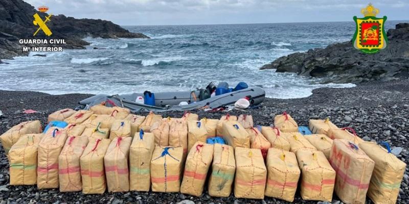 Iles Canaries : la Guardia Civil intercepte 1,6 tonne de drogue grâce à la DGST