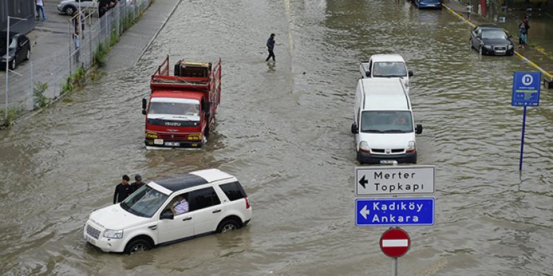 Innondations à Istanbul
