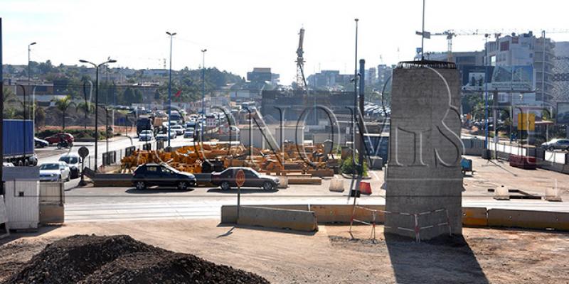 Phase décisive pour le pont à haubans de Sidi Maârouf