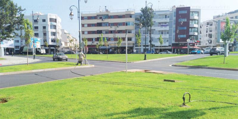 Rabat trouve une solution pour l'arrosage de ses espaces verts