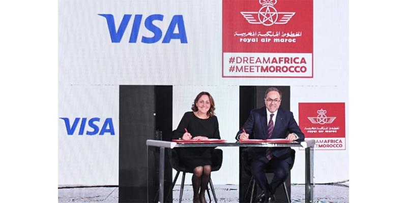 Royal Air Maroc et Visa lancent des cartes bancaires co-brandées