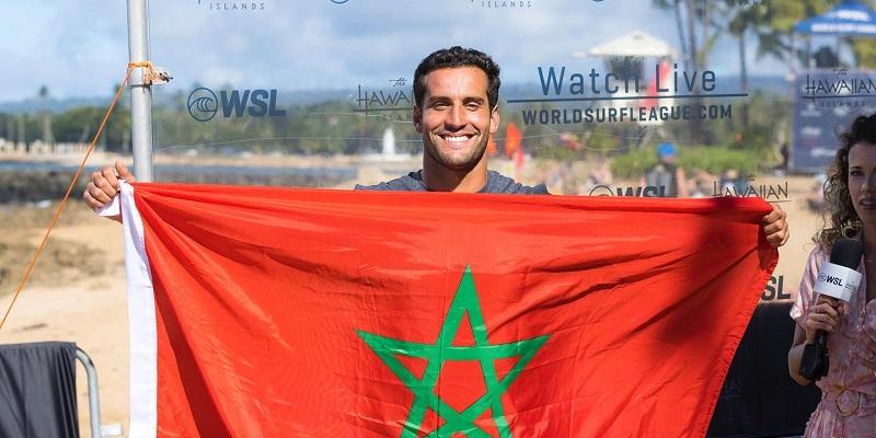 Surf: Ramzi Boukhiam qualifié au Championship Tour 2023