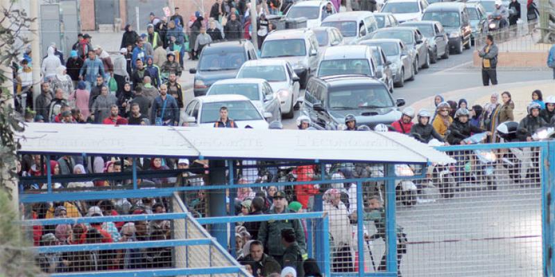 Sebta: Retour à la normale à la frontière