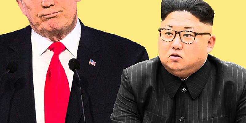 Trump salue la rencontre « historique » entre Kim et Moon	