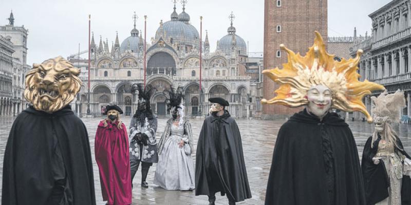 Le carnaval de Venise version Covid... sans touristes