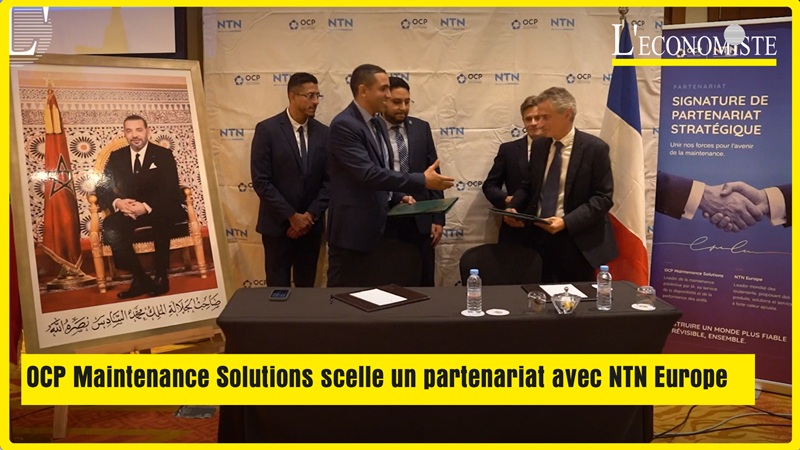 OCP Maintenance Solutions scelle un partenariat avec NTN Europe
